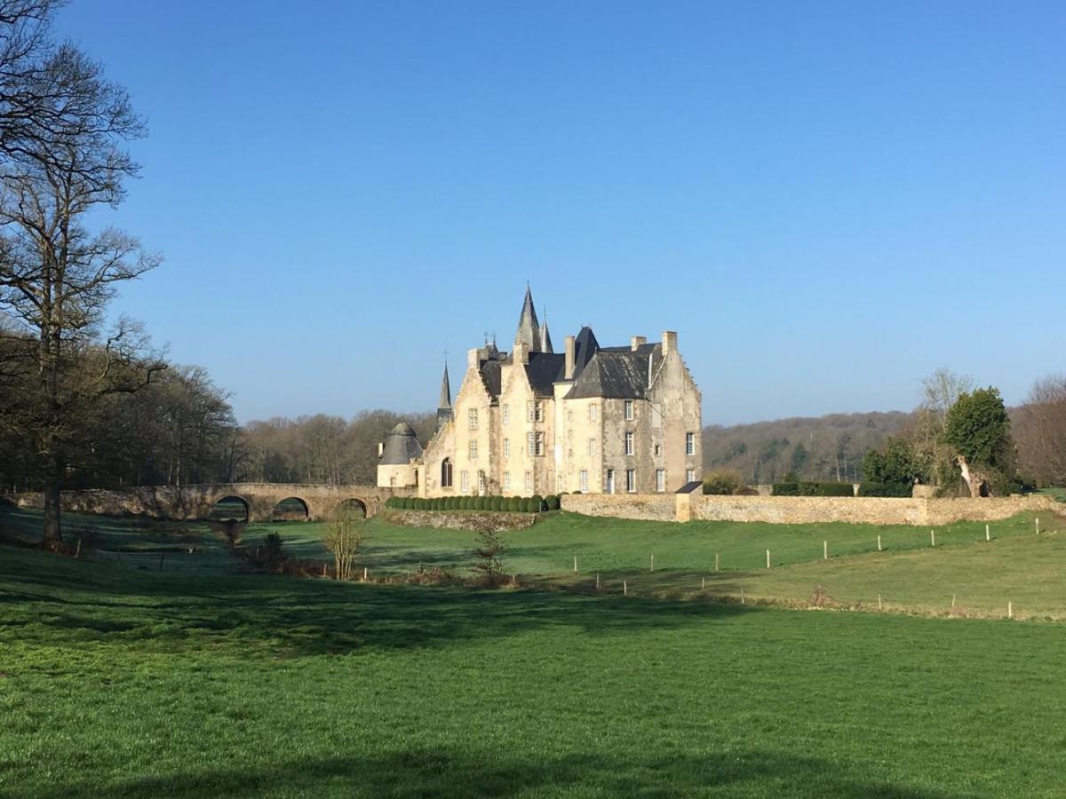 Chateau De Bourgon Montourtier Exterior foto