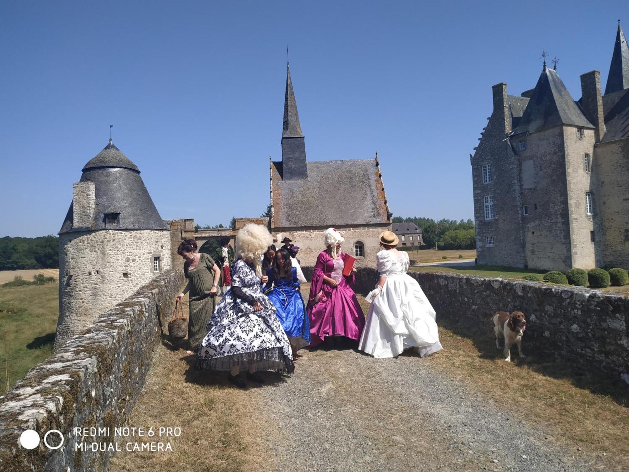 Chateau De Bourgon Montourtier Exterior foto